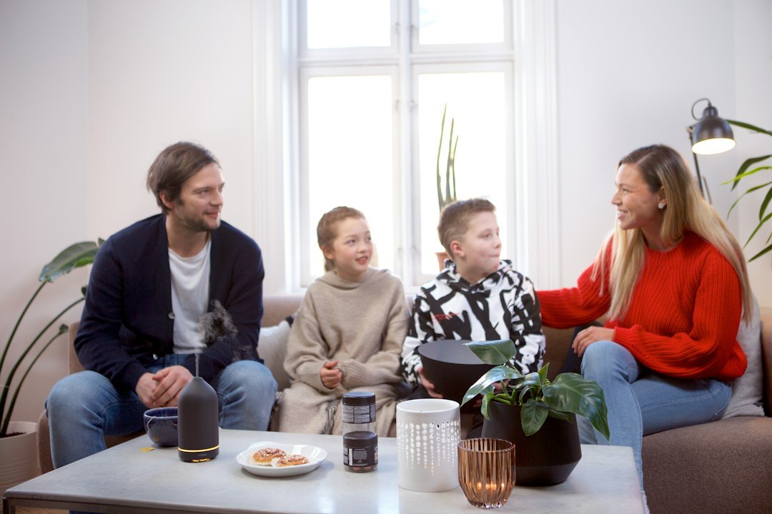 family discussing inheritance