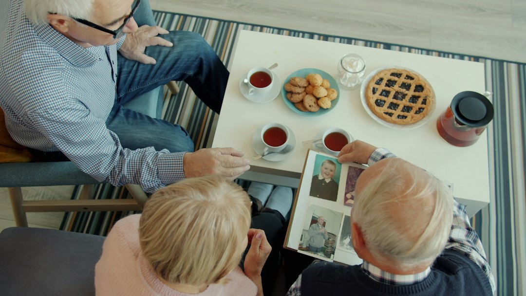 family discussing inheritance