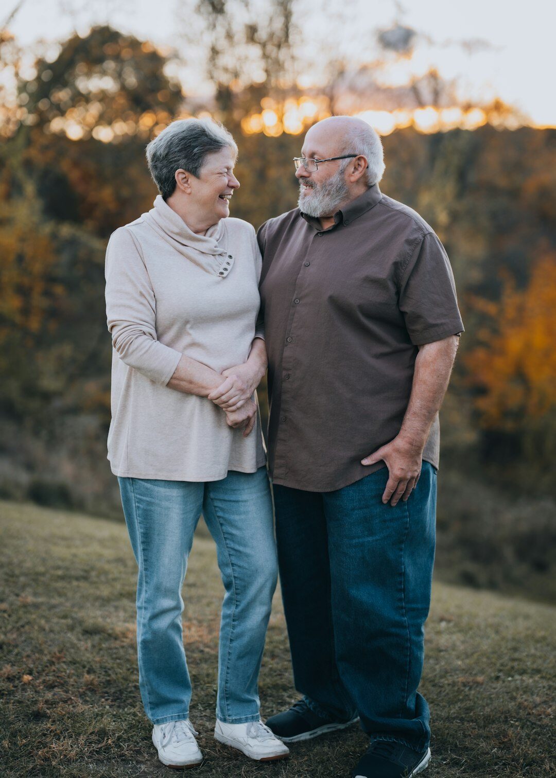 elderly couple planning retirement